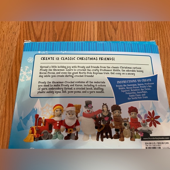 Frosty the Snowman Crochet Kit - Picture 2 of 3